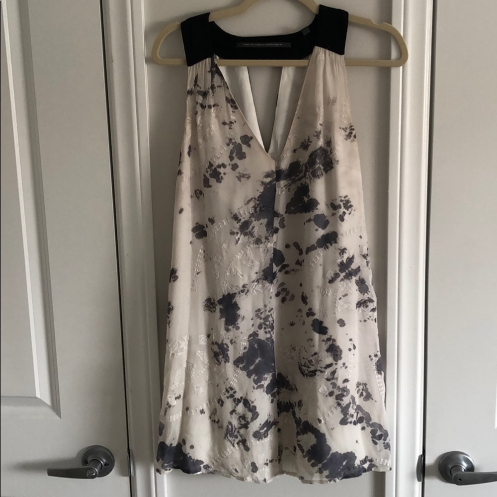 Silk shift dress